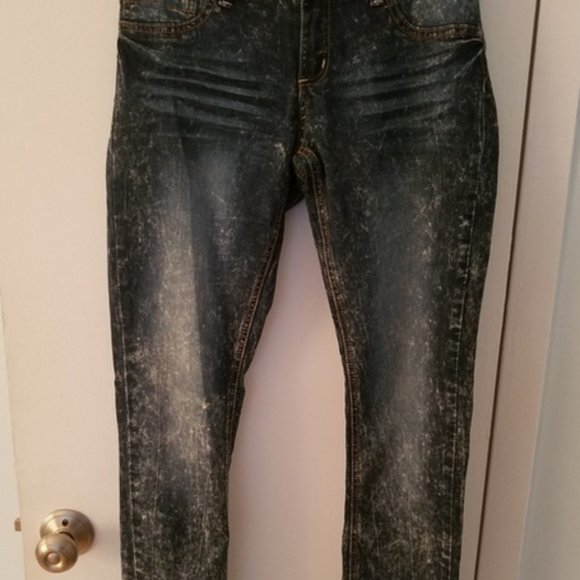 Acid Wash Skinny Jeans - Picture 3 of 3